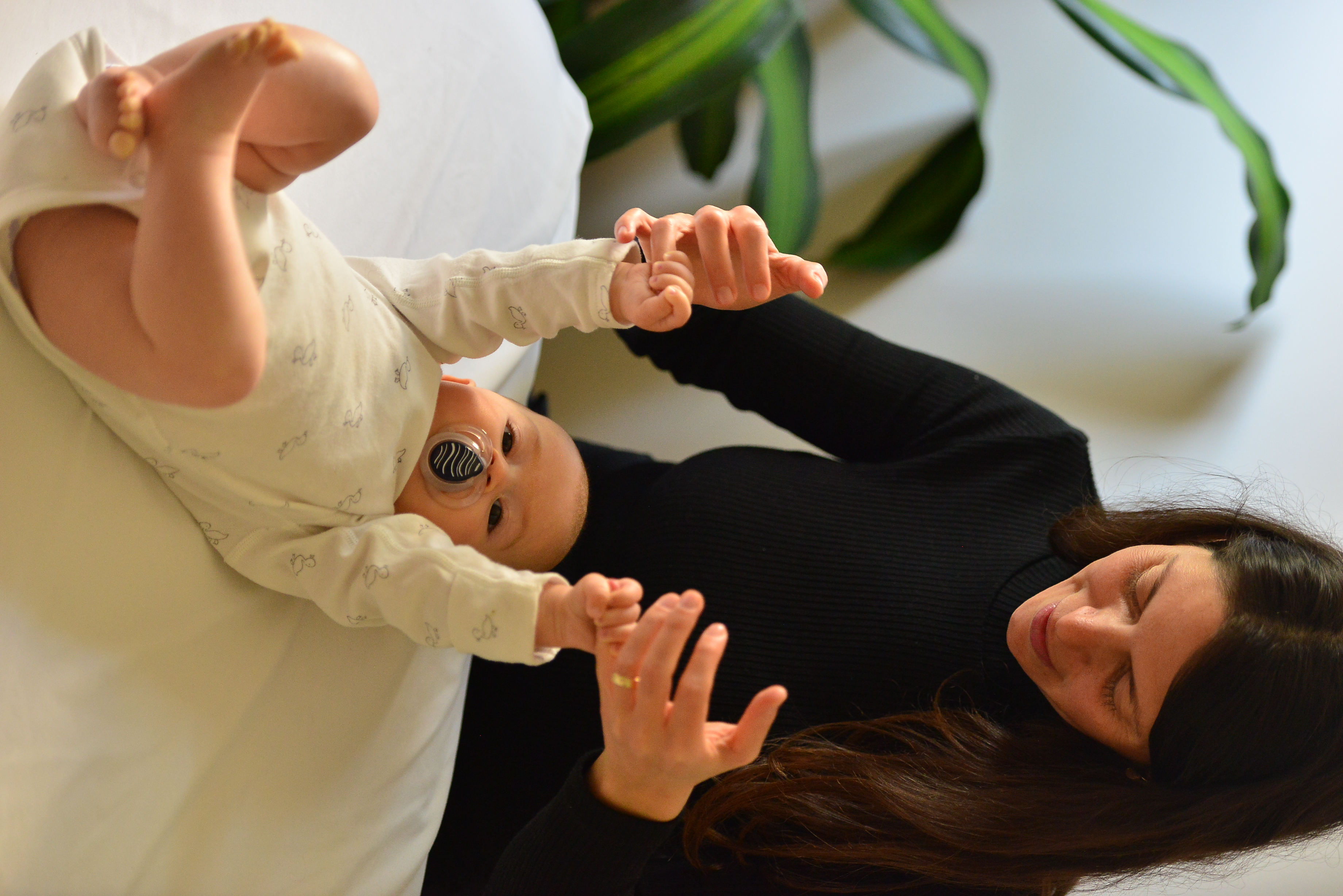 Osteopathic treatment for a baby